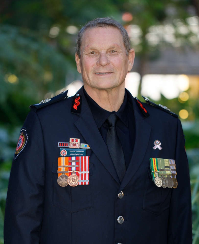 Chief Fire Officer John Cawcutt AFSM